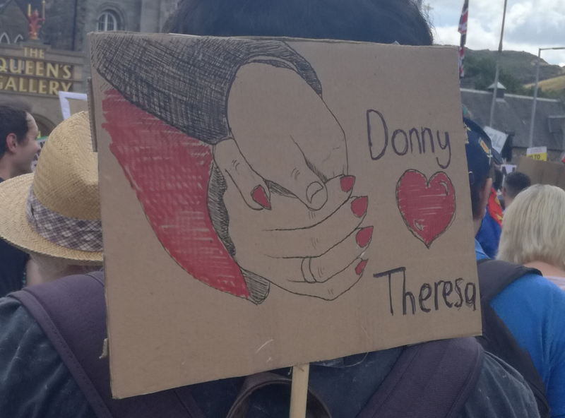 Illustration for article titled Scottish anti-Trump photo dump (long and comprehensive!)
